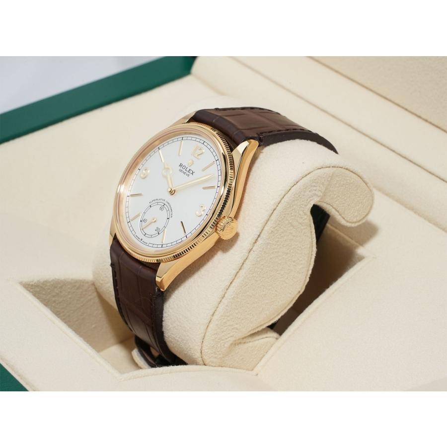 ロレックス 1908 Ref.52508 イエローゴールド ホワイト文字盤 革ベルト | ROLEX | 03