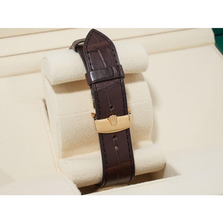 ロレックス 1908 Ref.52508 イエローゴールド ホワイト文字盤 革ベルト | ROLEX | 06