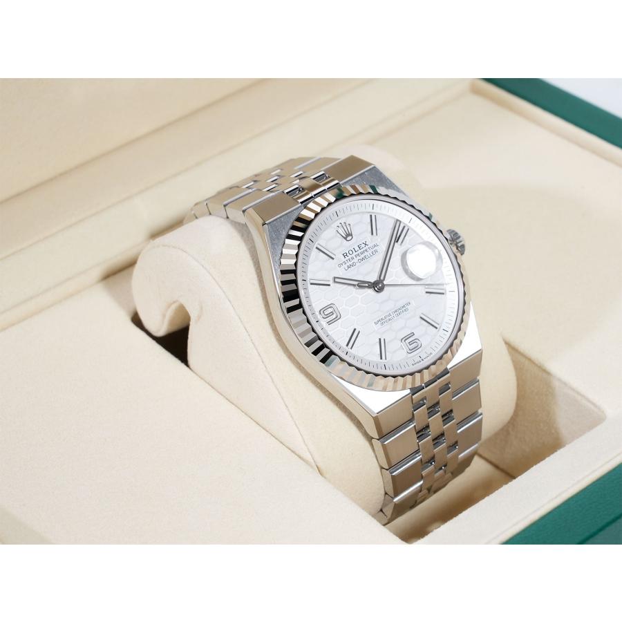 ロレックス ランドドゥエラー Ref.127334 ステンレススチール/ホワイトゴールド ホワイト文字盤 ジュビリーブレスレット | ROLEX | 04