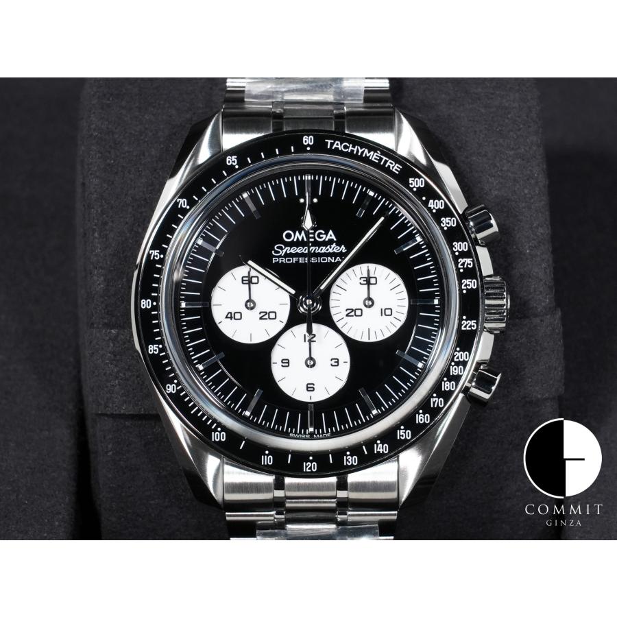 オメガ スピードマスター ムーンウォッチ プロフェッショナル Ref.310.30.42.50.01.004 ステンレススチール ブラックxホワイト文字盤 | OMEGA