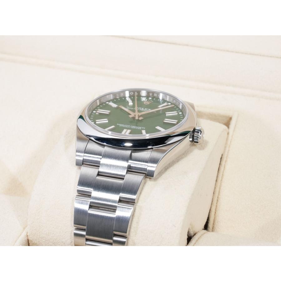 ロレックス オイスターパーペチュアル41 Ref.124300 ステンレススチール グリーン文字盤 | オイスター パーペチュアル | 05