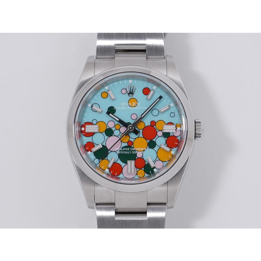 ロレックス オイスターパーペチュアル36 Ref.126000 ステンレススチール セレブレーションモチーフ文字盤 | オイスター パーペチュアル | 01