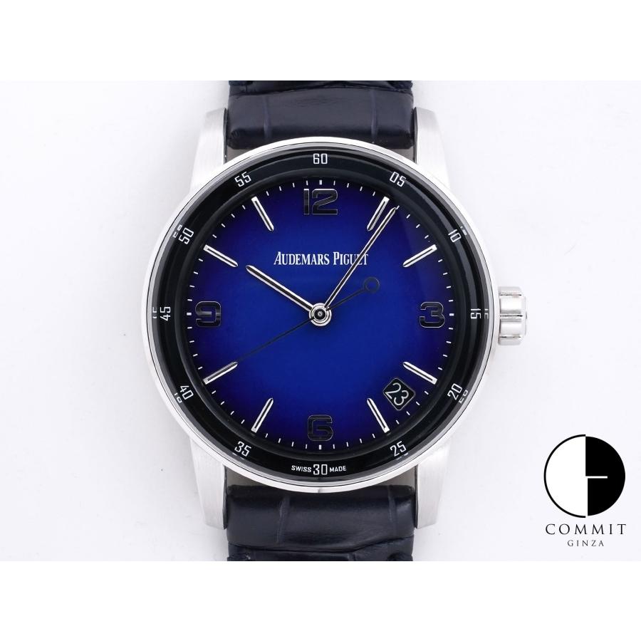 オーデマピゲ CODE 11.59 バイ オーデマ ピゲ ボリショイ限定モデル Ref.15210BC.OO.A321CR.99 ホワイトゴールド スモークブルーエナメル文字盤 | AUDEMARS PIGUET