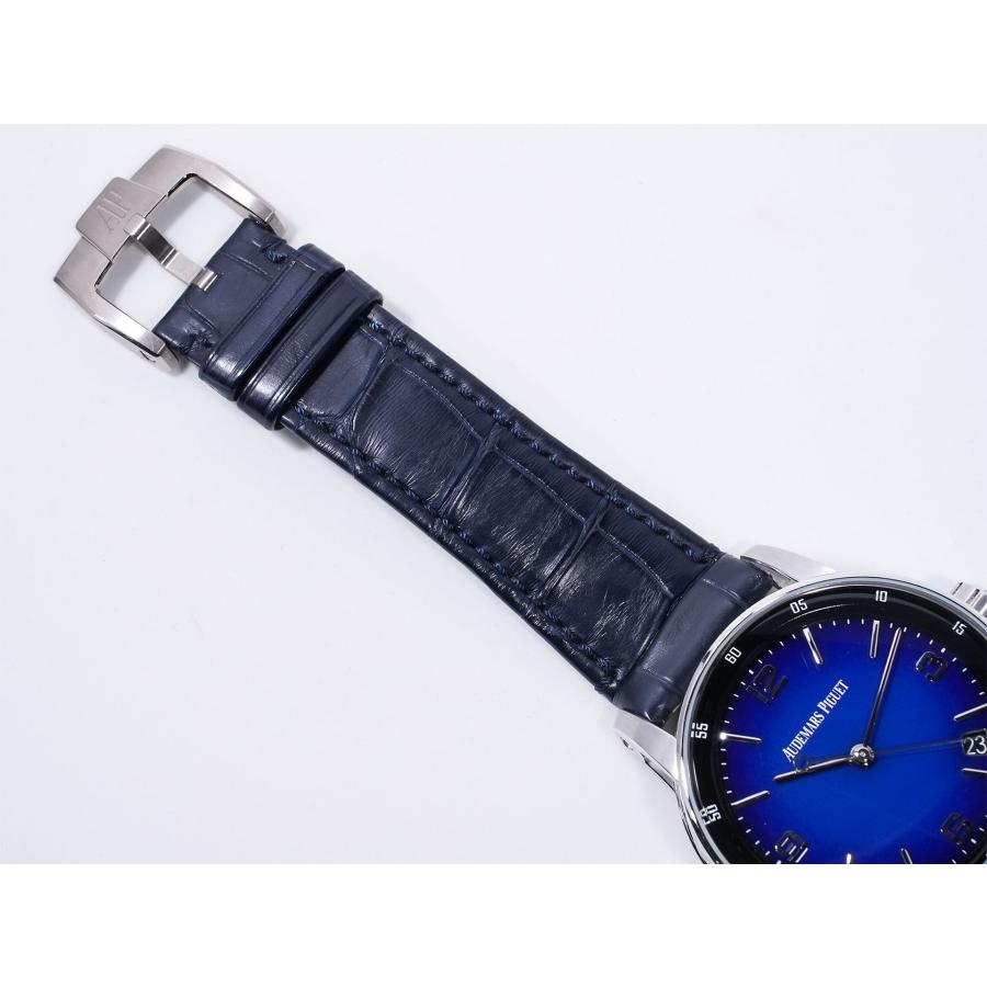 オーデマピゲ CODE 11.59 バイ オーデマ ピゲ ボリショイ限定モデル Ref.15210BC.OO.A321CR.99 ホワイトゴールド スモークブルーエナメル文字盤 | AUDEMARS PIGUET | 07