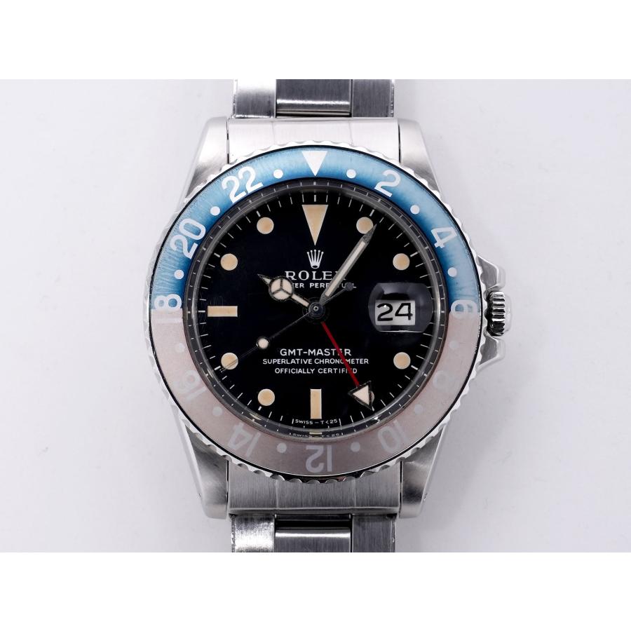 ロレックス GMTマスター Ref.1675 ステンレススチール ブラック文字盤 | GMTマスター | 01