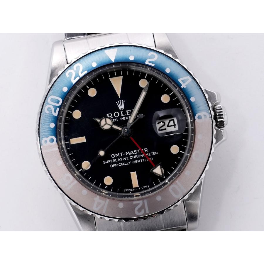 ロレックス GMTマスター Ref.1675 ステンレススチール ブラック文字盤 | GMTマスター | 02