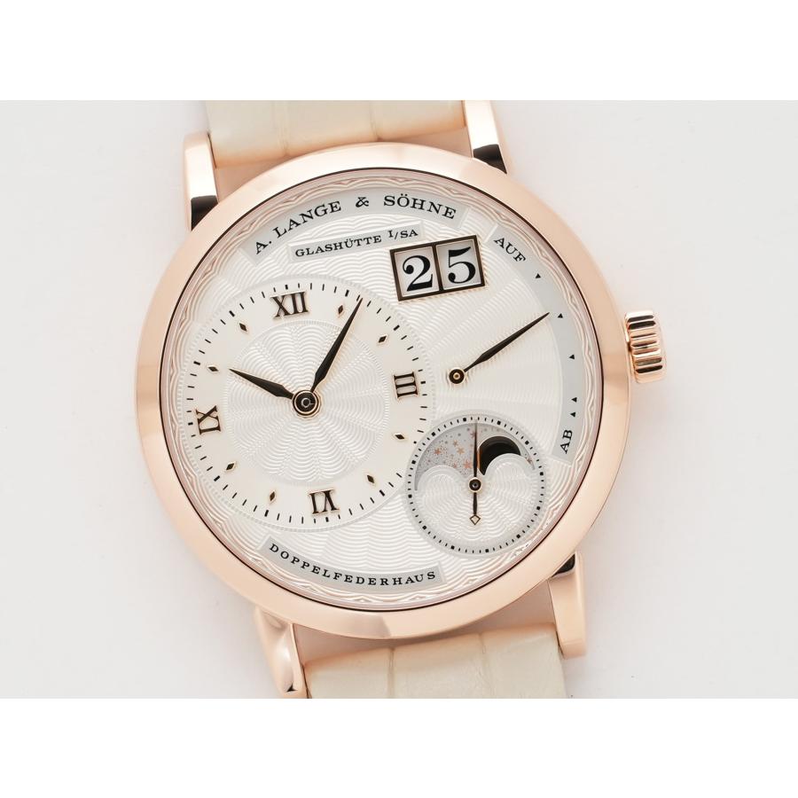 A.ランゲ＆ゾーネ リトル ランゲ1 ムーンフェイズ Ref.182.030 ピンクゴールド シルバー文字盤 | A. LANGE & SOHNE | 02