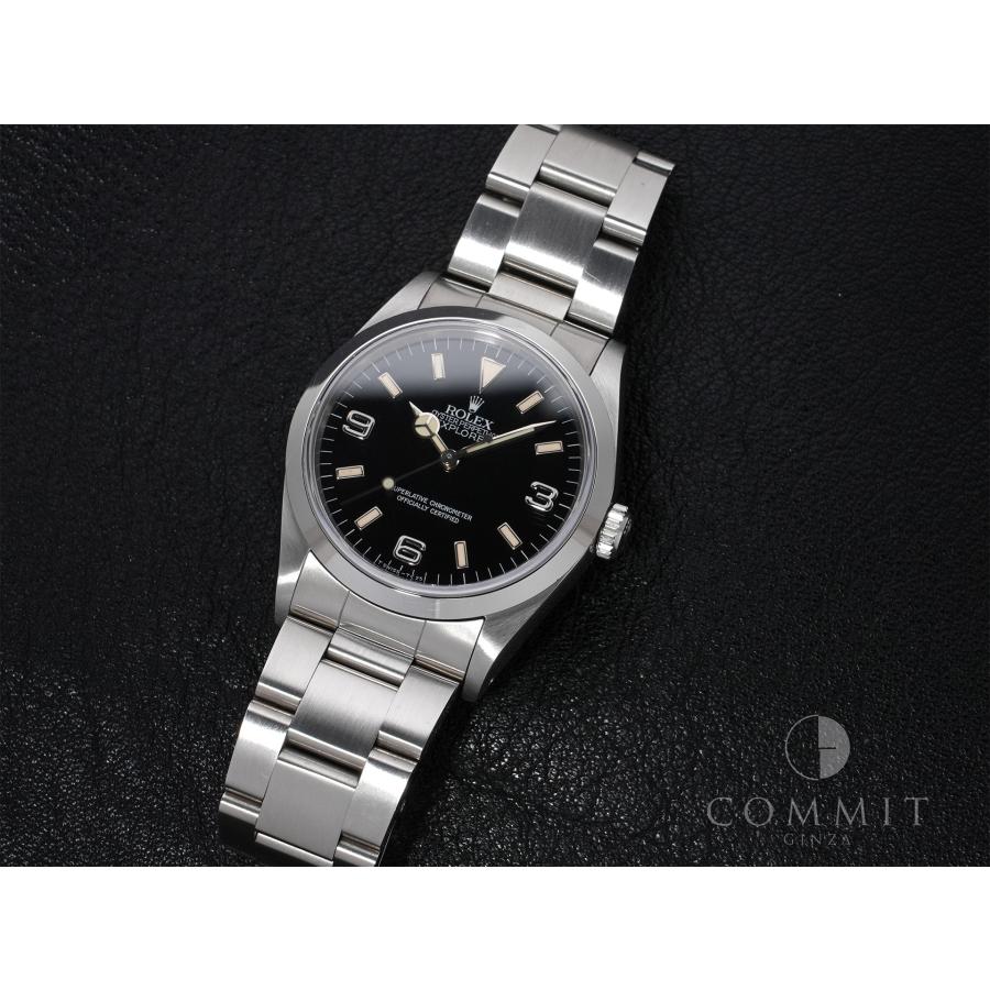 ロレックス エクスプローラーI Ref.14270 ステンレススチール ブラック文字盤 オイスターブレスレット | エクスプローラー（ROLEX） | 10