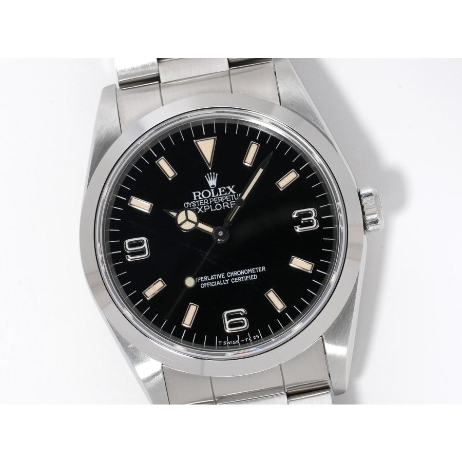 ロレックス エクスプローラーI Ref.14270 ステンレススチール ブラック文字盤 オイスターブレスレット | エクスプローラー（ROLEX） | 02
