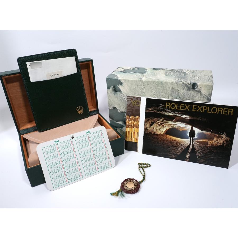 ロレックス エクスプローラーI Ref.14270 ステンレススチール ブラック文字盤 オイスターブレスレット | エクスプローラー（ROLEX） | 09