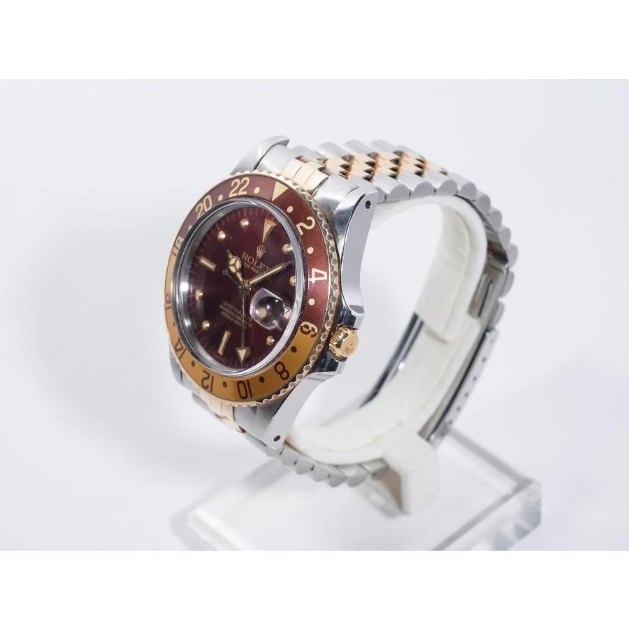 ロレックス GMTマスター Ref.16753 ステンレススチール/イエローゴールド ブラウン文字盤 ジュビリーブレスレット | GMTマスター | 03