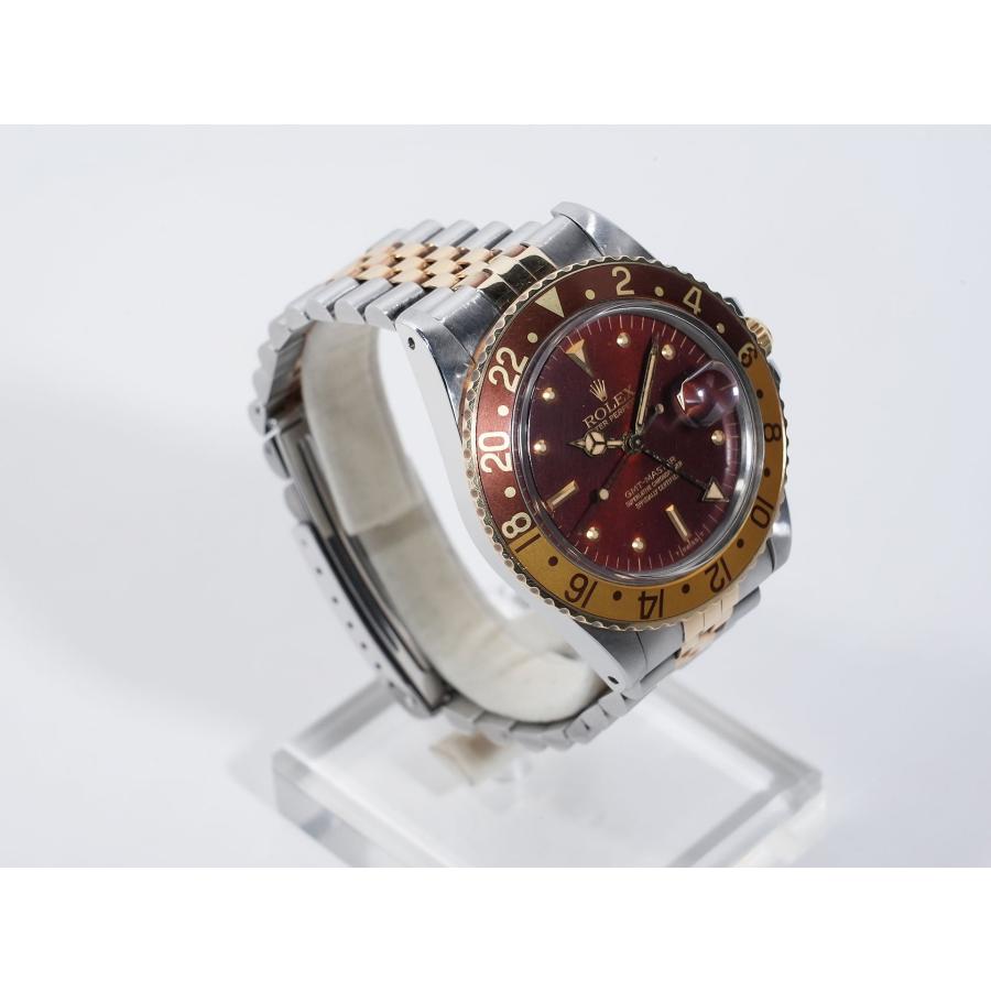 ロレックス GMTマスター Ref.16753 ステンレススチール/イエローゴールド ブラウン文字盤 ジュビリーブレスレット | GMTマスター | 04