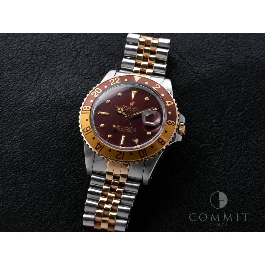 ロレックス GMTマスター Ref.16753 ステンレススチール/イエローゴールド ブラウン文字盤 ジュビリーブレスレット | GMTマスター | 09