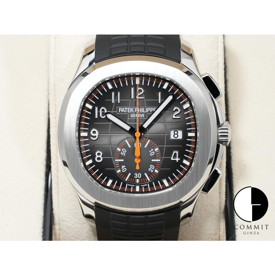 パテックフィリップ アクアノート クロノグラフ Ref.5968A-001 ステンレススチール ブラック文字盤 | アクアノート