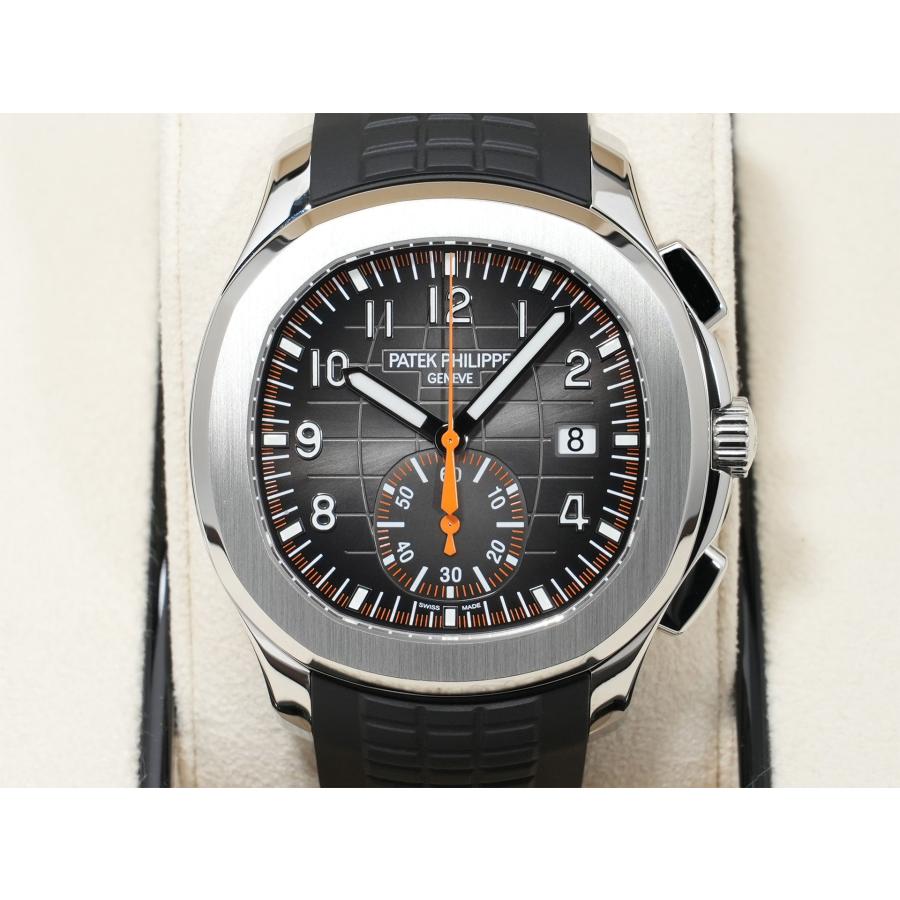 パテックフィリップ アクアノート クロノグラフ Ref.5968A-001 ステンレススチール ブラック文字盤 | アクアノート | 01
