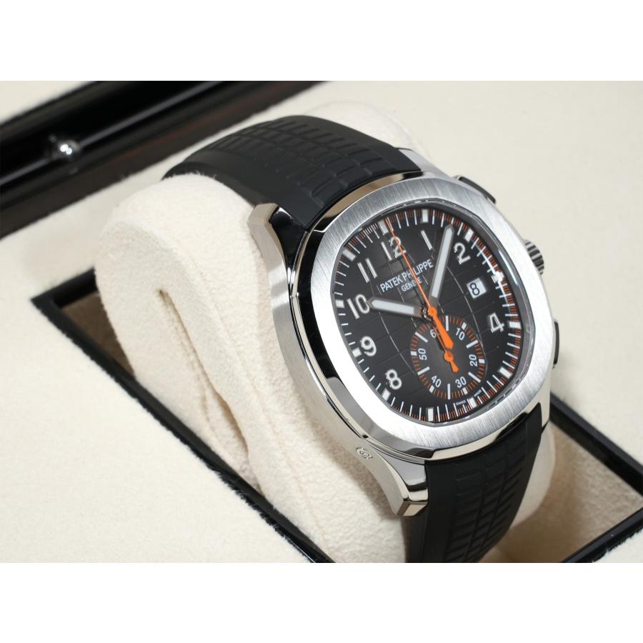 パテックフィリップ アクアノート クロノグラフ Ref.5968A-001 ステンレススチール ブラック文字盤 | アクアノート | 04