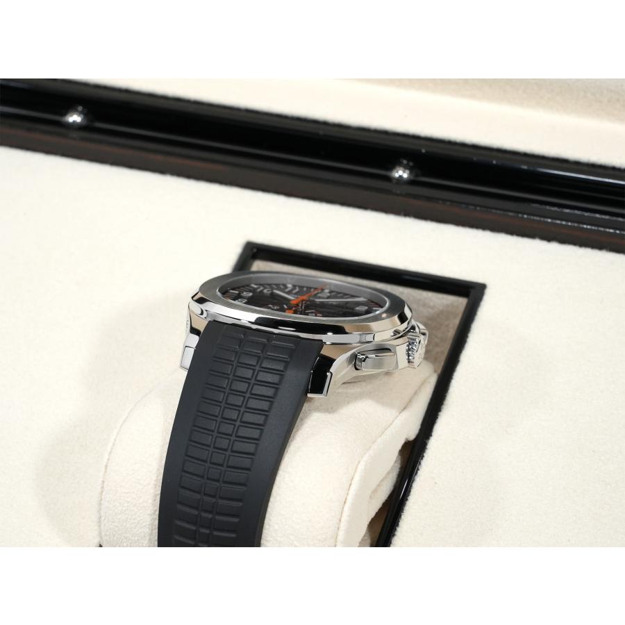 パテックフィリップ アクアノート クロノグラフ Ref.5968A-001 ステンレススチール ブラック文字盤 | アクアノート | 05