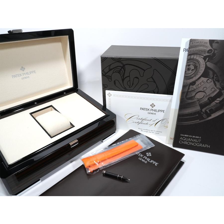 パテックフィリップ アクアノート クロノグラフ Ref.5968A-001 ステンレススチール ブラック文字盤 | アクアノート | 08
