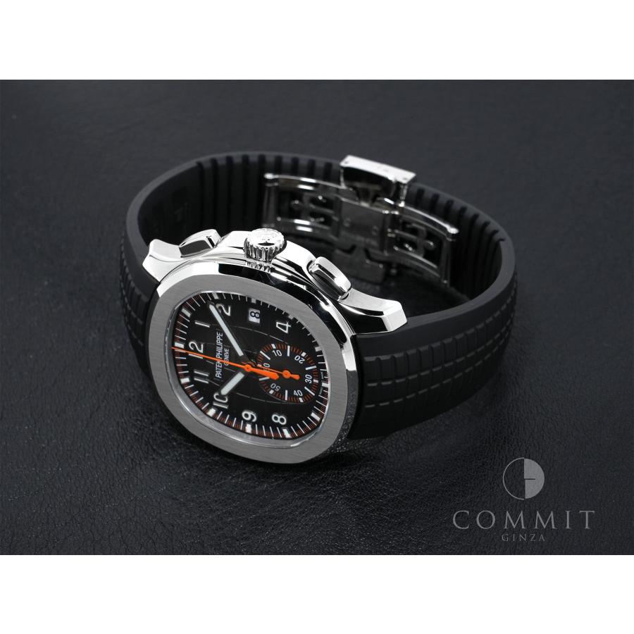 パテックフィリップ アクアノート クロノグラフ Ref.5968A-001 ステンレススチール ブラック文字盤 | アクアノート | 09