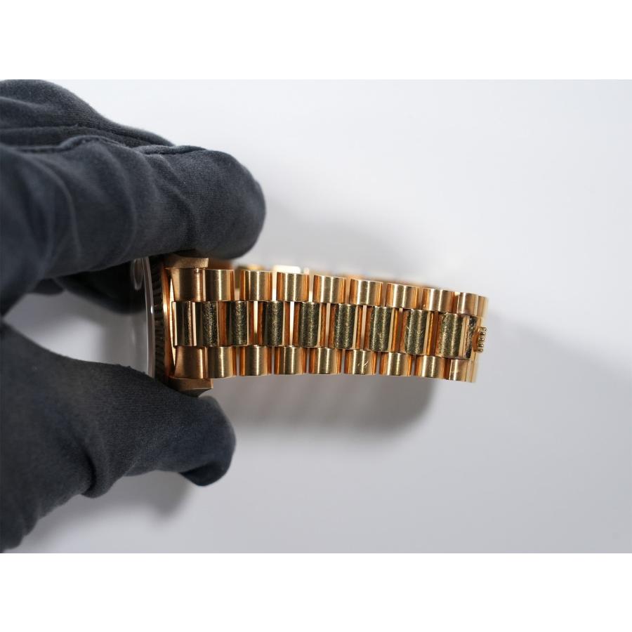 ロレックス デイデイト36 Ref.18238A イエローゴールド シャンパンx10Pダイヤ文字盤 | デイデイト | 08