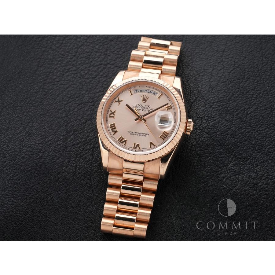 ロレックス デイデイト Ref.118235 ピンクゴールド ピンクローマン文字盤 | デイデイト | 10