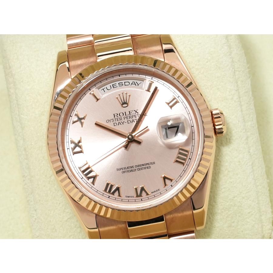 ロレックス デイデイト Ref.118235 ピンクゴールド ピンクローマン文字盤 | デイデイト | 02