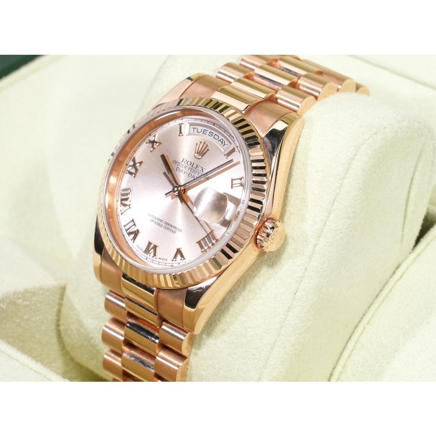 ロレックス デイデイト Ref.118235 ピンクゴールド ピンクローマン文字盤 | デイデイト | 03