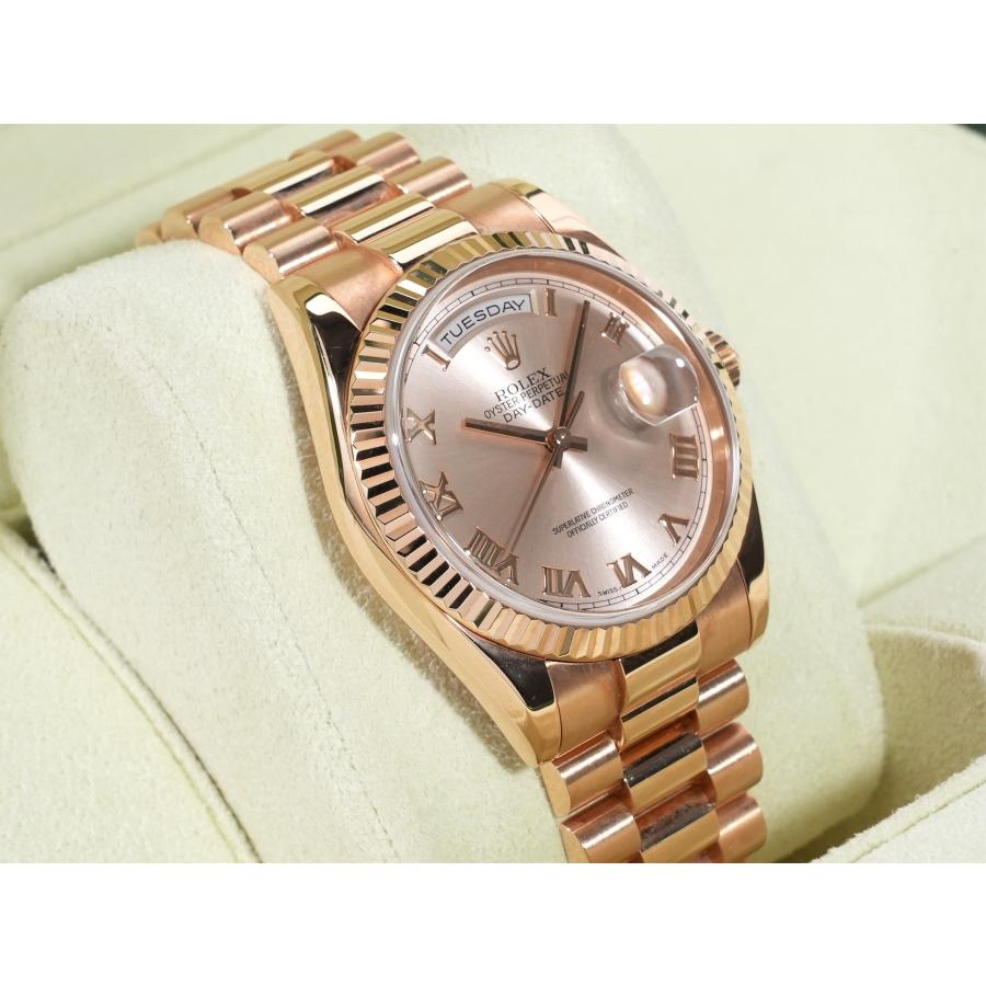 ロレックス デイデイト Ref.118235 ピンクゴールド ピンクローマン文字盤 | デイデイト | 04
