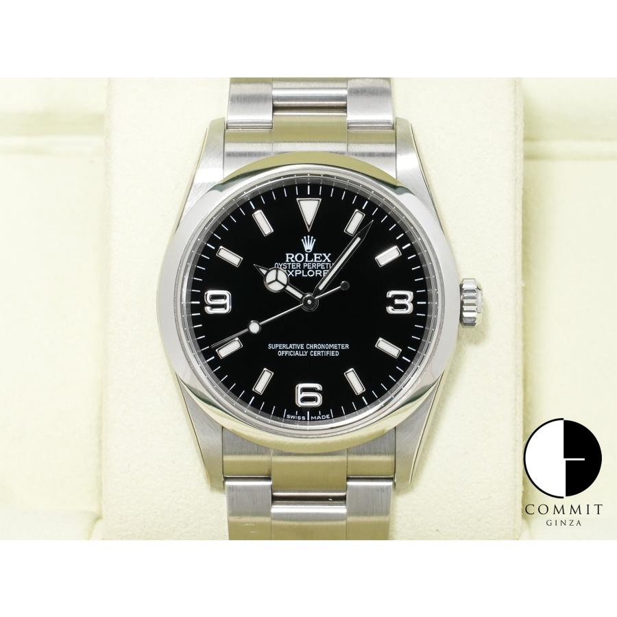 ロレックス エクスプローラーI Ref.114270 ステンレススチール ブラック文字盤 オイスターブレスレット | エクスプローラー（ROLEX）