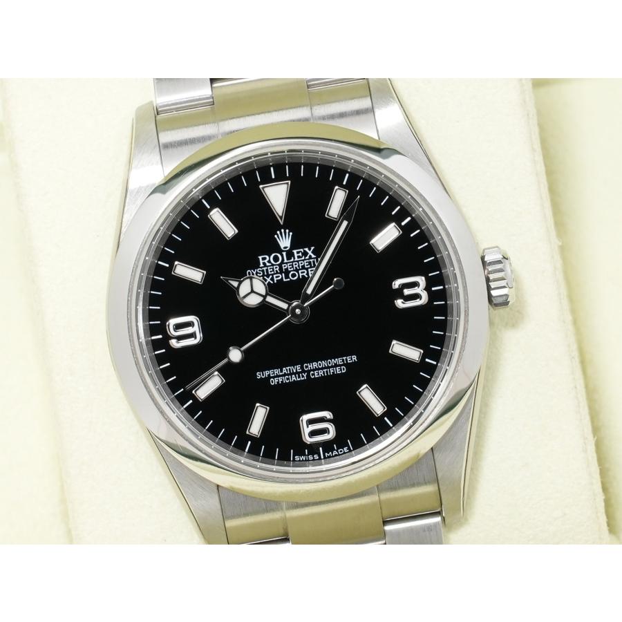 ロレックス エクスプローラーI Ref.114270 ステンレススチール ブラック文字盤 オイスターブレスレット | エクスプローラー（ROLEX） | 02