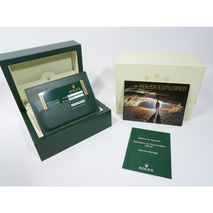 ロレックス エクスプローラーI Ref.114270 ステンレススチール ブラック文字盤 オイスターブレスレット | エクスプローラー（ROLEX） | 07