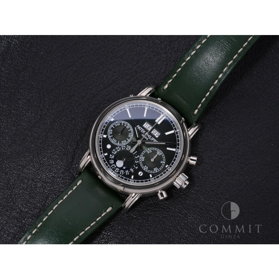 パテックフィリップ パーペチュアルカレンダー スプリットセコンド クロノグラフ Ref.5204G-001 18KWG オリーブグリーンソレイユ文字盤 | PATEK PHILIPPE | 12