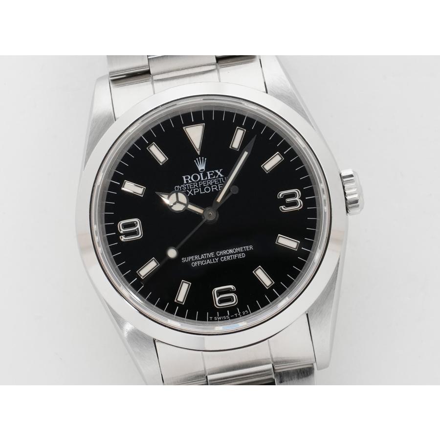 ロレックス エクスプローラーI Ref.14270 ステンレススチール ブラック文字盤 オイスターブレスレット | エクスプローラー（ROLEX） | 02