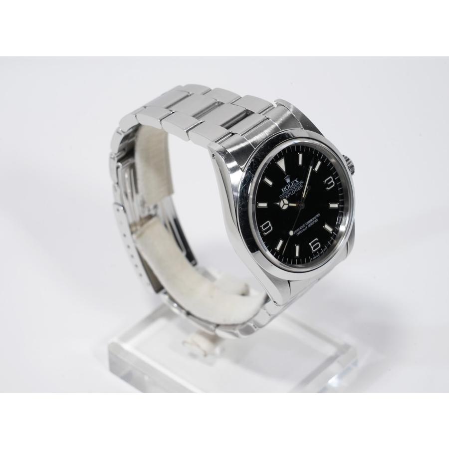 ロレックス エクスプローラーI Ref.14270 ステンレススチール ブラック文字盤 オイスターブレスレット | エクスプローラー（ROLEX） | 04
