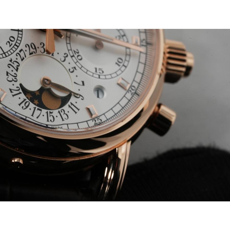 パテックフィリップ パーペチュアルカレンダー スプリットセコンド クロノグラフ Ref.5204R-001 ローズゴールド シルバーオパーリン文字盤 | PATEK PHILIPPE | 12