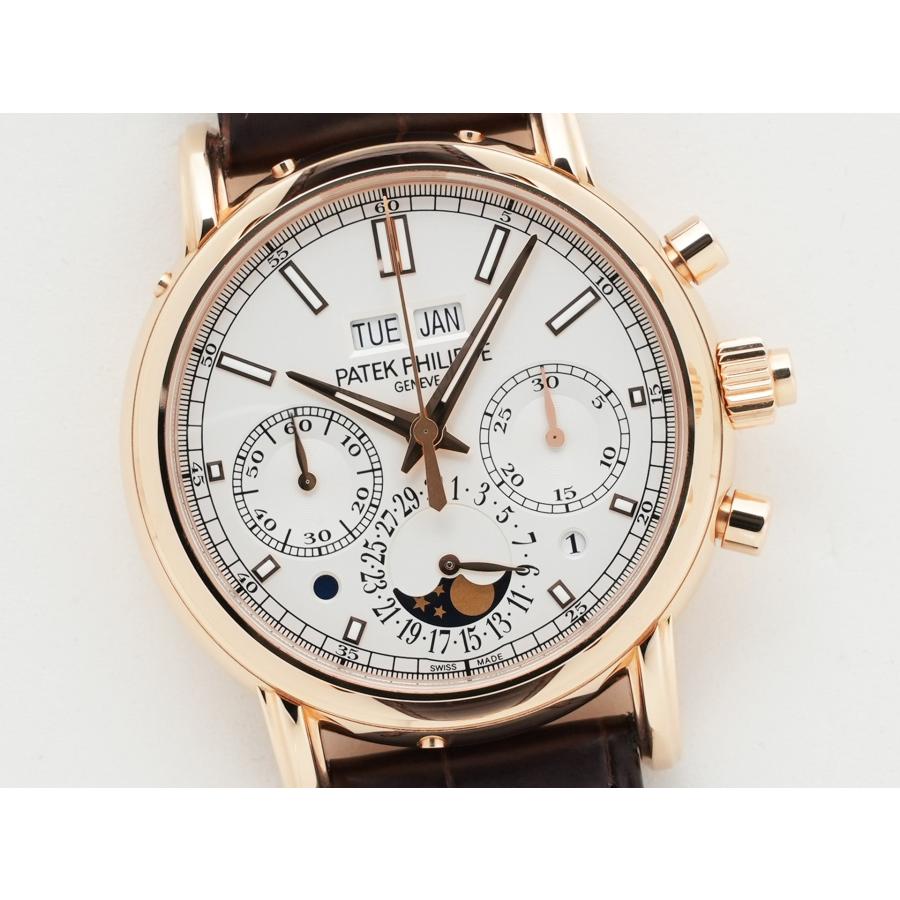 パテックフィリップ パーペチュアルカレンダー スプリットセコンド クロノグラフ Ref.5204R-001 ローズゴールド シルバーオパーリン文字盤 | PATEK PHILIPPE | 02