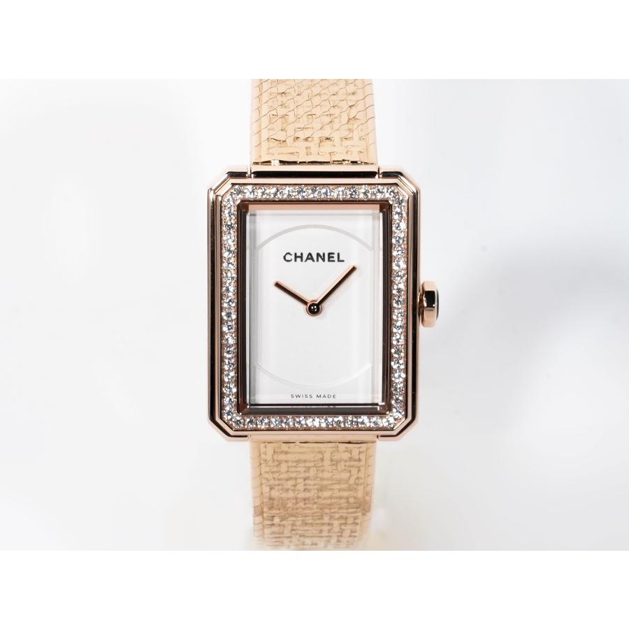 シャネル ボーイフレンド ツイード Ref.H4881 ベージュゴールド オパールホワイト文字盤 | CHANEL | 01