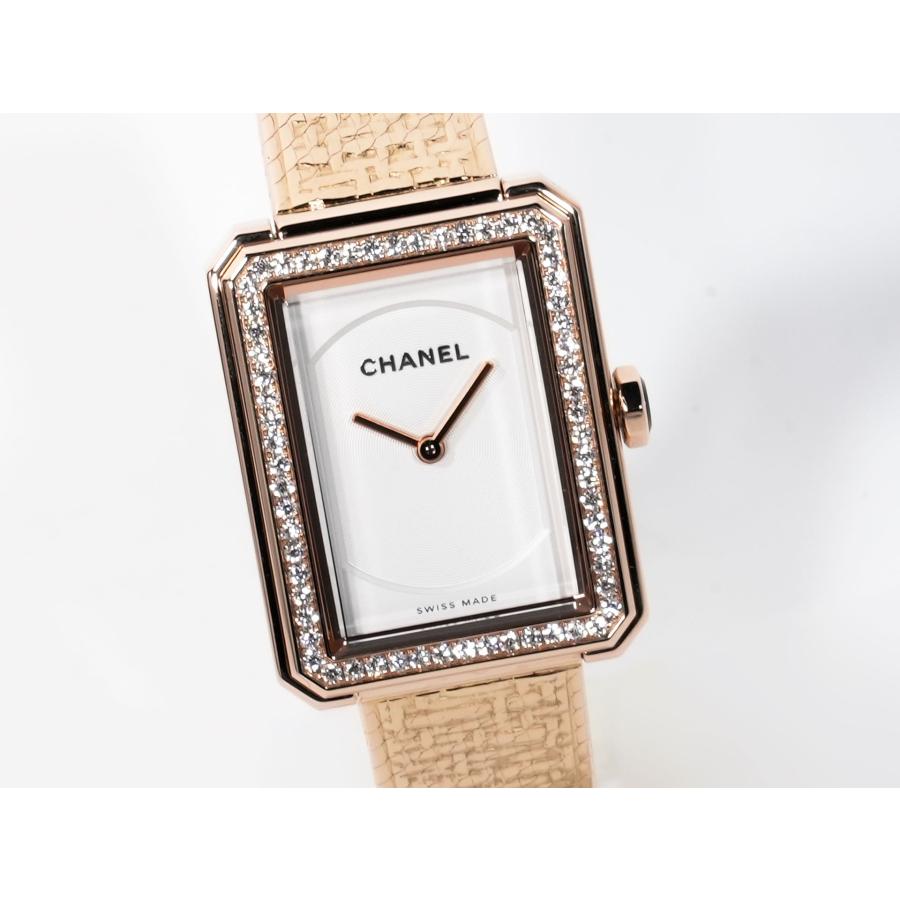 シャネル ボーイフレンド ツイード Ref.H4881 ベージュゴールド オパールホワイト文字盤 | CHANEL | 02
