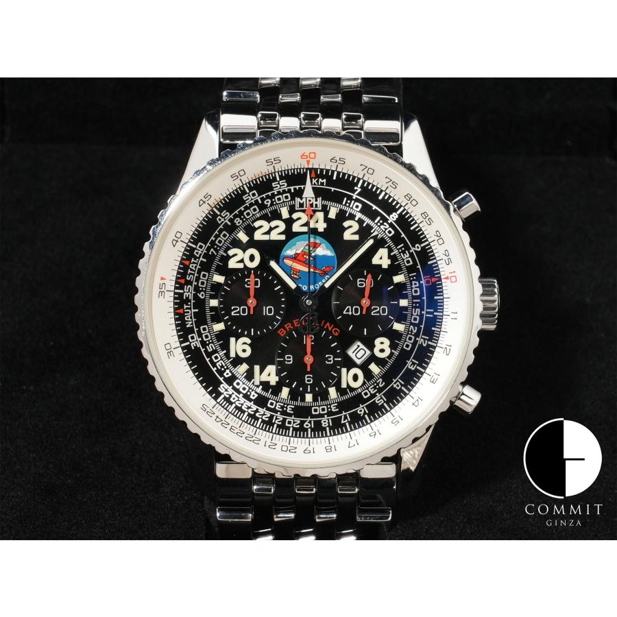 ブライトリング ナビタイマー コスモノート フライバック ポルコロッソ Ref.A22322 SS ブラック文字盤 | ブライトリング