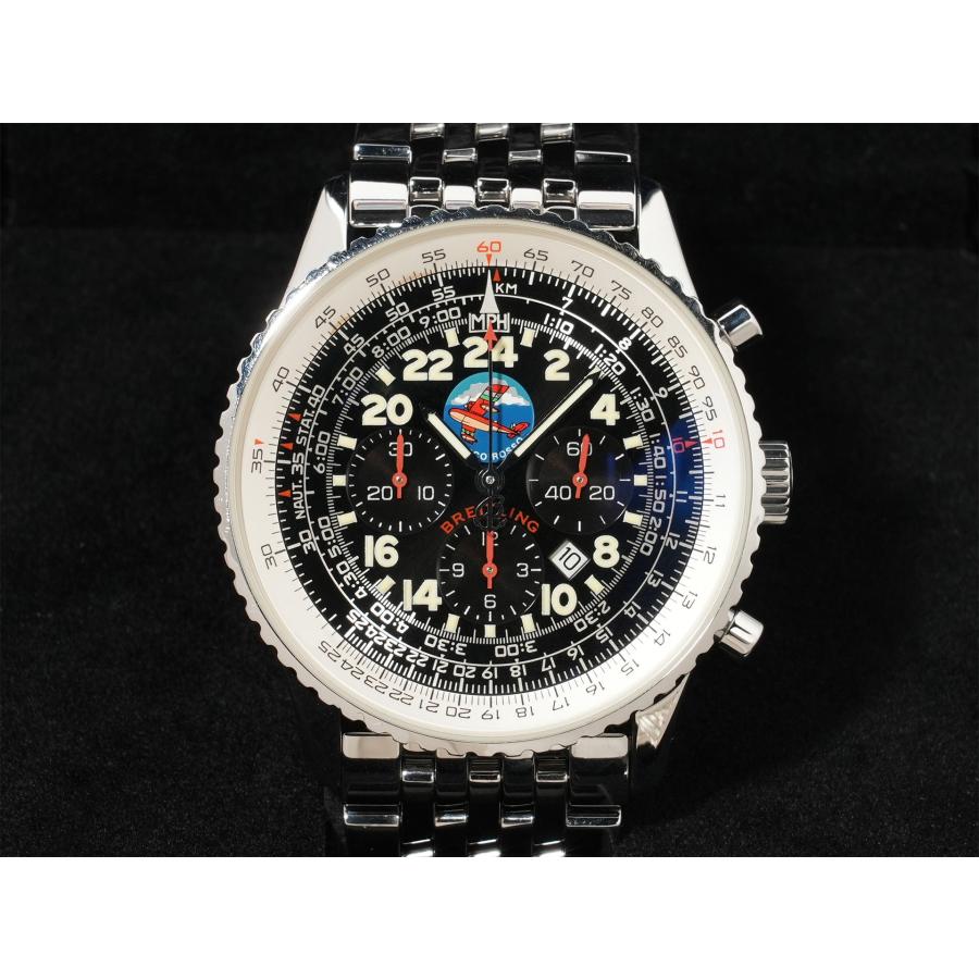 ブライトリング ナビタイマー コスモノート フライバック ポルコロッソ Ref.A22322 SS ブラック文字盤 | ブライトリング | 01