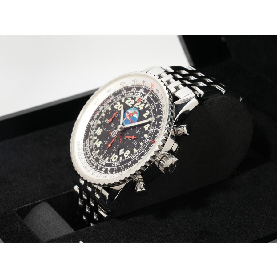 ブライトリング ナビタイマー コスモノート フライバック ポルコロッソ Ref.A22322 SS ブラック文字盤 | ブライトリング | 03