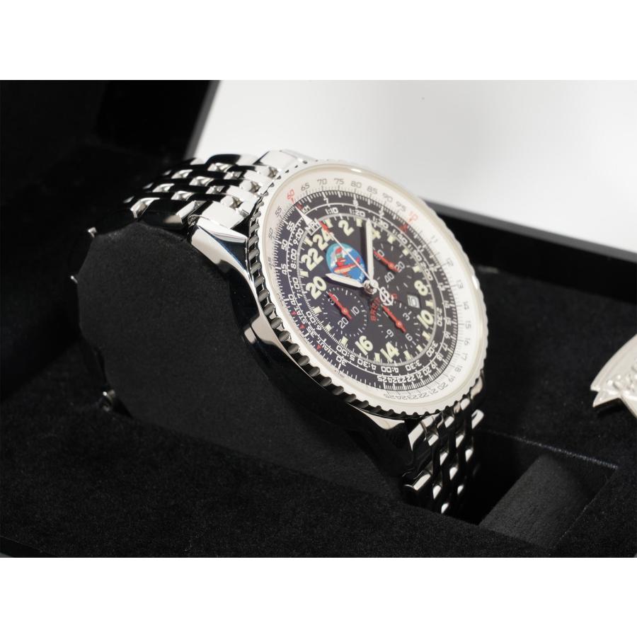 ブライトリング ナビタイマー コスモノート フライバック ポルコロッソ Ref.A22322 SS ブラック文字盤 | ブライトリング | 04