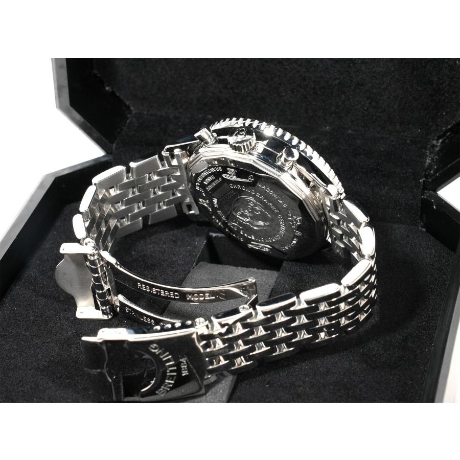 ブライトリング ナビタイマー コスモノート フライバック ポルコロッソ Ref.A22322 SS ブラック文字盤 | ブライトリング | 07