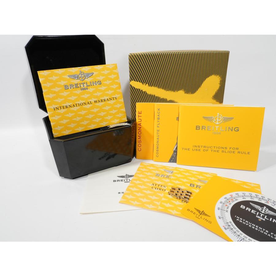 ブライトリング ナビタイマー コスモノート フライバック ポルコロッソ Ref.A22322 SS ブラック文字盤 | ブライトリング | 09