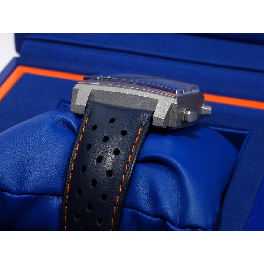 タグホイヤー モナコ クロノグラフ ガルフ Ref.CAW218G.EB0393 チタン ホワイト文字盤 | TAG HEUER | 05