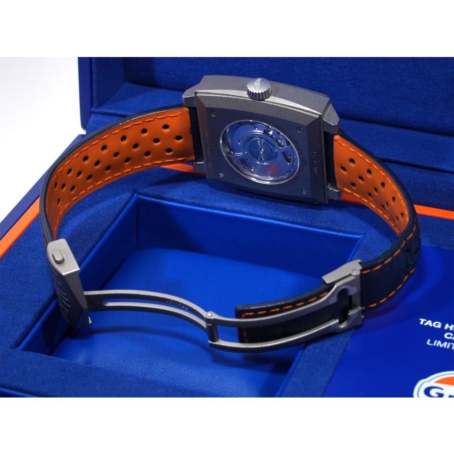 タグホイヤー モナコ クロノグラフ ガルフ Ref.CAW218G.EB0393 チタン ホワイト文字盤 | TAG HEUER | 07