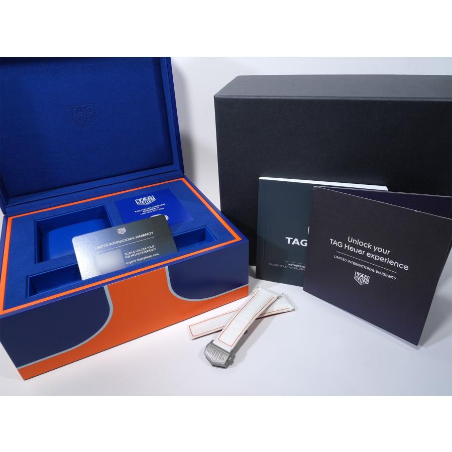 タグホイヤー モナコ クロノグラフ ガルフ Ref.CAW218G.EB0393 チタン ホワイト文字盤 | TAG HEUER | 08