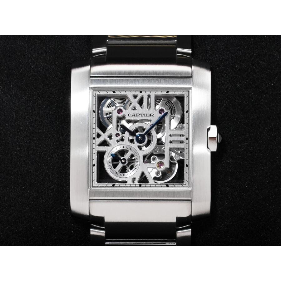 カルティエ タンクフランセーズ スケルトン Ref.WHTA0025 ステンレススチール スケルトン文字盤 | Cartier | 01