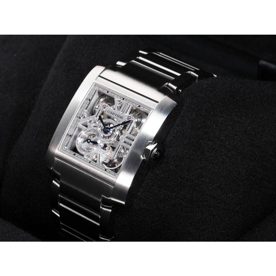 カルティエ タンクフランセーズ スケルトン Ref.WHTA0025 ステンレススチール スケルトン文字盤 | Cartier | 03