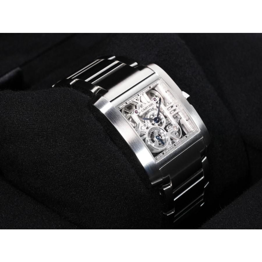 カルティエ タンクフランセーズ スケルトン Ref.WHTA0025 ステンレススチール スケルトン文字盤 | Cartier | 04
